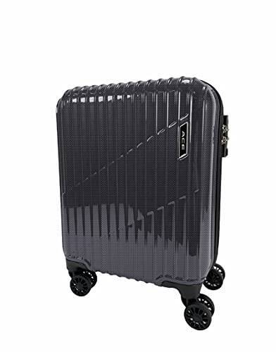 [エース] スーツケース クレスタ 機内持込可 20L 2.3kg 2~3泊 コインロッカーサイズ 06314 47 cm ブラックカーボン