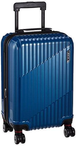 [エース] スーツケース クレスタ 機内持ち込み可 エキスパンド機能付 39L(拡張時) 48 cm 3.2kg ブルー