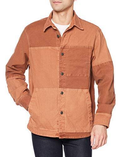 (ディーゼル) DIESEL SS21 メンズ デニム シャツ ジョグジーンズ A025620CBBQ L ピンクベージュ 42K