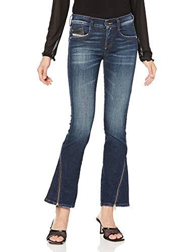 (ディーゼル) DIESEL DIESEL SS21 レディース ブーツカット フレア インディゴブルー デニム A01650009SC 23inch インディゴブルー 01