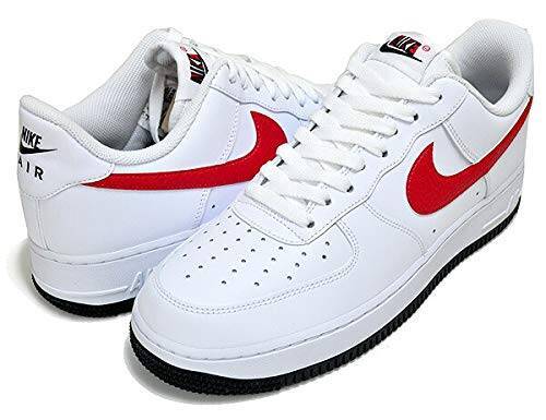 [ナイキ] エア フォース 1 07 AIR FORCE 1 07 SHOEMAKER PACK white/university red ct2816-100 スニーカー ホワイト レッド ブルー 25cm [並行輸入品]