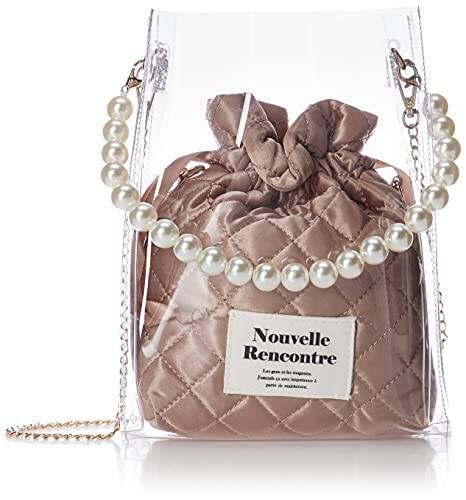 [ウィゴー] キルティングクリア ショルダーバッグ BAG レディース F ベージュ