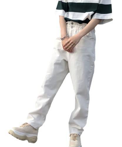 [ウィゴー] 【S～Lサイズ】 ロングパンツ ハイウエスト ペーパーバック マムパンツ パンツ レディース L ナチュラル