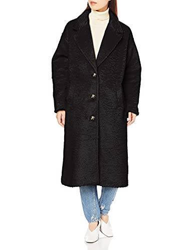 [ウィゴー] シャギー ロング チェスター コート アウター 羽織 レディース F ブラック