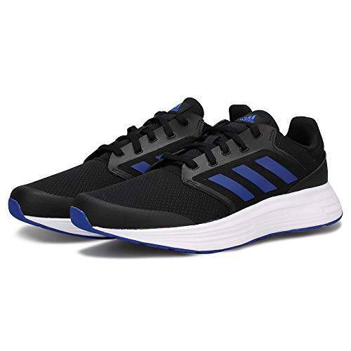 [アディダス] GALAXY5 ギャラクシー5 ランニング ジョギング スポーツ シューズ スニーカー (ブラック/ブルー, measurement_25_point_0_centimeters) [並行輸入品]