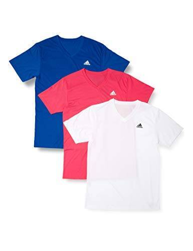 [アディダス] Tシャツ Vネック 3枚組 メンズ 9A Ｍ