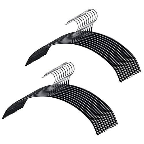 [Amazonブランド] Umi(ウミ) ハンガー 洗濯ハンガー 衣類ハンガー 多機能ハンガー収納ハンガー　すべらない省スペース滑り止め 変形にくい 物干しハンガー 曲がらな 超強い荷重 乾湿両用 (20)