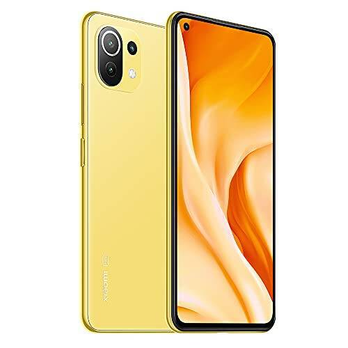 【日本正規代理店品】Xiaomi Mi 11 Lite 5G 日本版 6+128GB SIMフリー スマートフォン 90Hzリフレッシュレート 6400万画素 DCI-P3色域 (シトラスイエロー)