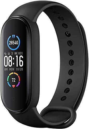 【日本正規代理店品】Xiaomi Mi スマートバンド5 日本版 Mi Smart band 5 bluetooth5.0対応 着信通知 心拍計/腕時計/活動量計 50M防水 ブラック