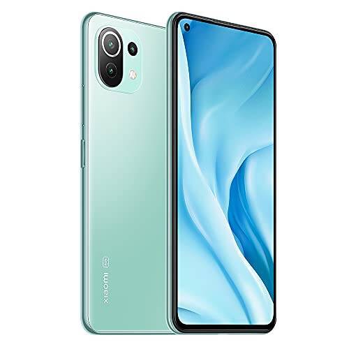 【日本正規代理店品】Xiaomi Mi 11 Lite 5G 日本版 6+128GB SIMフリー スマートフォン 90Hzリフレッシュレート 6400万画素 DCI-P3色域 (ミントグリーン)