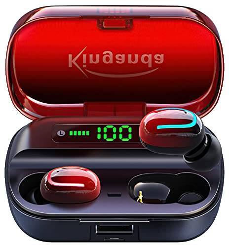 ワイヤレスイヤホン bluetooth 5.0 瞬間接続 カナル型 自動電源オン/オフ マイク付き ハンズフリー両耳通話 CVC8.0ノイズキャンセリング 自動ペアリング IPX7防水 イヤホンbluetooth 片耳両耳 日本語説明書