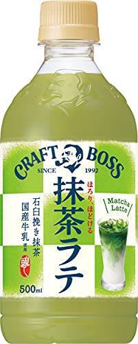 サントリー クラフトボス 抹茶ラテ 500ml×24本