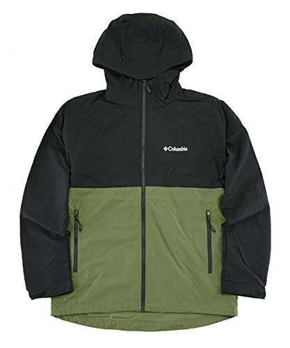 [コロンビア] メンズ ヴィザボナパスジャケット Vizzavona Pass Jacket ブラック/ハイカーグリーン PM3864 011 M