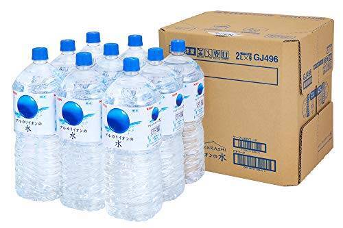 [Amazon限定ブランド] キリン LAKURASHI アルカリイオンの水 PET (2L×9本)