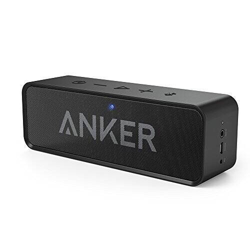 Anker Soundcore ポータブル Bluetooth4.2 スピーカー 24時間連続再生可能【デュアルドライバー/ワイヤレススピーカー/内蔵マイク搭載】(ブラック)