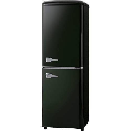 冷蔵庫 130L 一人暮らし おしゃれ ノンフロン 冷凍冷蔵庫 ブラック PRR-142D-B