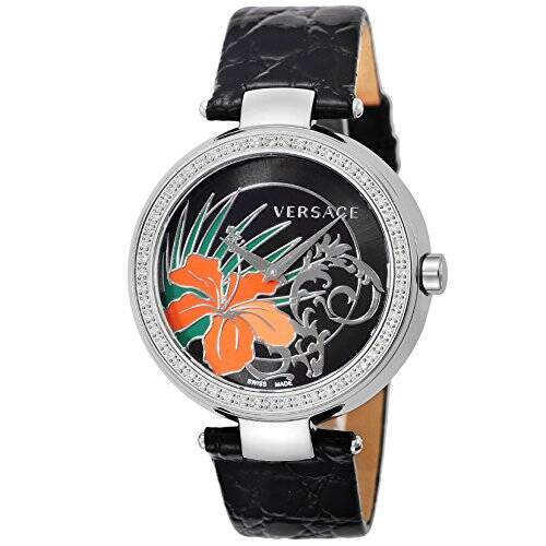 [ヴェルサーチ] 腕時計 MYSTIQUE HIBISCUS I9Q91D9HIS009 並行輸入品 ブラック
