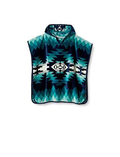 [ペンドルトン] XB243 ジャガードチルドレン フーディッドタオル キッズ パタゴパーク ターコイズ [並行輸入品]