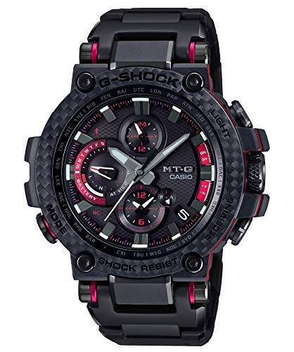 [カシオ] 腕時計 ジーショック MT-G Bluetooth 搭載 電波ソーラー カーボンベゼル MTG-B1000XBD-1AJF メンズ ブラック