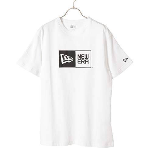 [ニューエラ] 半袖シャツ SS COTTON TEE BOX LOGO WHI BLK マルチカラー L