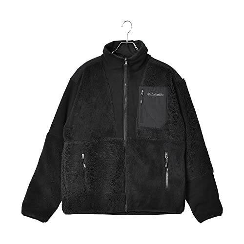 [コロンビア] シカゴ アベニュー リバーシブル ジャケット メンズ CHICAGO AVENUE REVERSIBLE JACKET PM0256 ライトアウター ブルゾン ボア S 01.ブラック