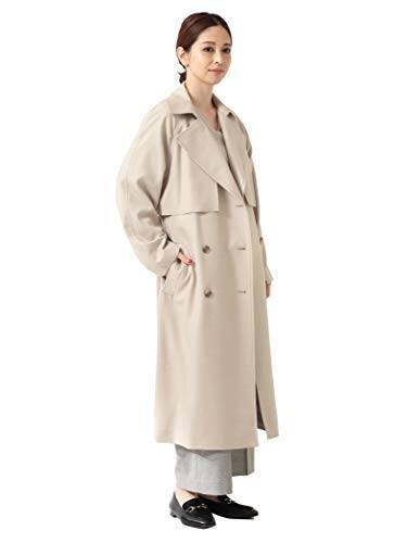 [デミルクスビームス] コート トレンチコート 梳毛 ライトトレンチコート レディース ベージュ 36