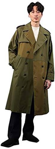 [ タケオキクチ ] トレンチコート クラシック 撥水 ダブル トレンチ コート 93193002 メンズ モスグリーン(024) 03(L)
