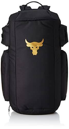 [アンダーアーマー] トレーニングバッグ UAプロジェクトロック ダッフル バックパック メンズ Black/Black/Metallic Gold