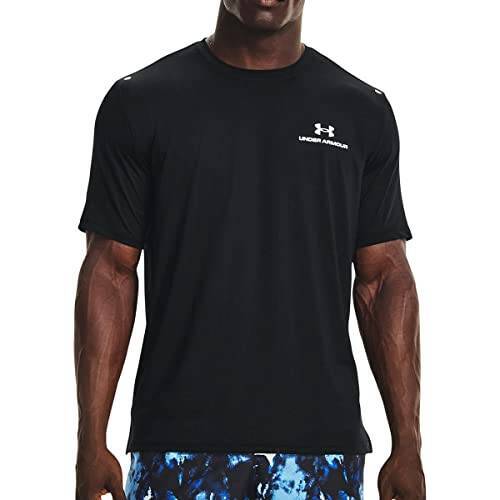 [アンダーアーマー] トレーニングT-シャツ UAラッシュ エナジー ショートスリーブ メンズ Black / / White LG