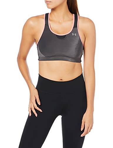 [アンダーアーマー] トレーニングスポーツブラ UAアクティブブラ ハイ A/B レディース Jet Gray / / MD