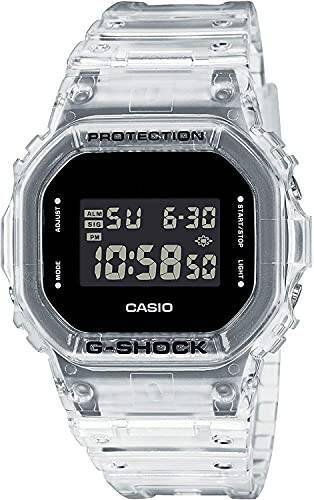 CASIO G-SHOCK カシオ Gショック DW-5600SKE-7 腕時計 時計 ブランド メンズ キッズ 子供 男の子 デジタル 日付 カレンダー 防水 ホワイト 白 ブラック 黒 スケルトン 並行輸入品 [並行輸入品]