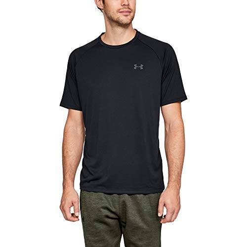 [アンダーアーマー] トレーニングT-シャツ UAテック2.0 ショートスリーブ Tシャツ メンズ Black / / Graphite LG