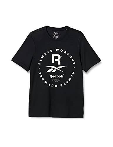 [リーボック] 半袖 リーボック グラフィック シリーズ Tシャツ RT667 メンズ ブラック(HB7261) J/L