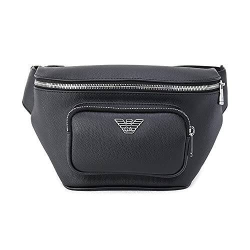 EMPORIO ARMANI (エンポリオアルマーニ) ボディバッグ メンズ Belt bag with eagle plate Y4O238 YLA0E 81072 [並行輸入品]