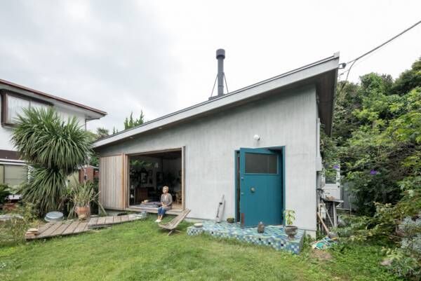 建築デザイナーの自邸　鎌倉の緑豊かな高台に建つ 居心地の良い小さな平屋