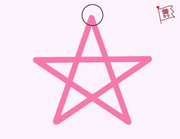 星の書き順でわかる！あなたの「ブラックな一面」