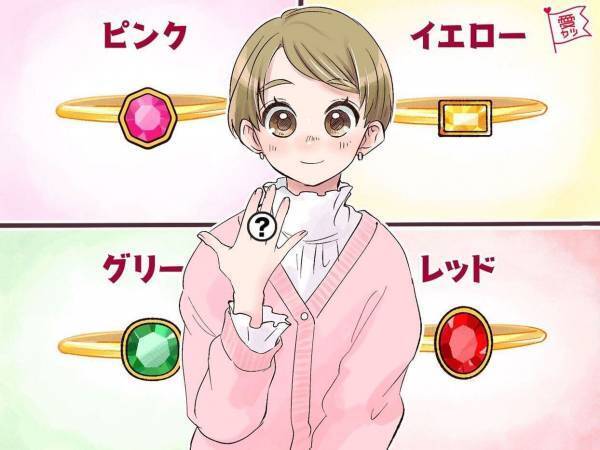 選んだ宝石の色でわかる！「あなたが隠したい恋愛の裏性格」