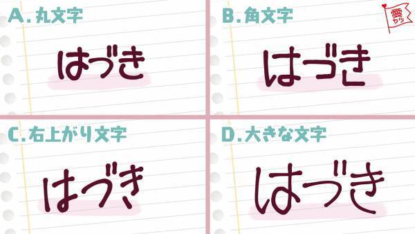 好きな文字でわかる！あなたの「本当の性格」とは