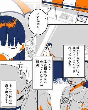 『裏切り者さん…』交際3年の彼に“女友達との浮気疑惑”が芽生え…→泳がせてみた結果、あっさりと解決！【漫画】