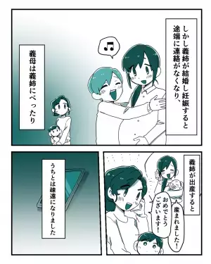 【あからさまな贔屓！？】義姉の子どもばかり優遇する義母…→子どもに優劣をつける考え方に驚嘆！【漫画】