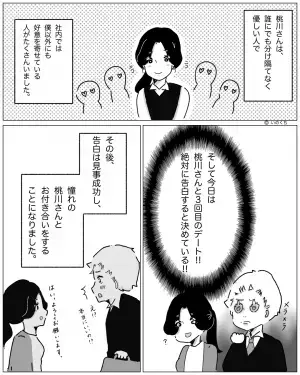 『部下が可愛い…！//』社内で憧れの部下と付き合うことに！？→”付き合う前”にはなかった新鮮な彼女にドキッ！【漫画】