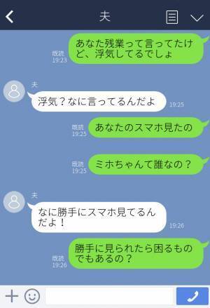 「なに勝手にスマホ見てるんだよ！」順風満帆な生活→残業続きの夫のウソ発覚！スマホに決定的な証拠を発見！