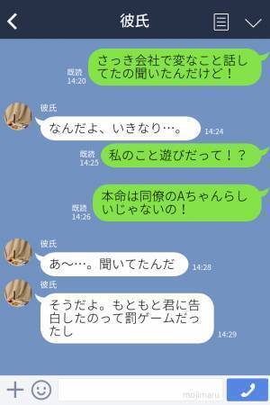 彼『罰ゲームで告白した（笑）』付き合っていた彼は裏切り野郎だった！→彼を懲らしめるため、彼女は【仕返し】を決行！？
