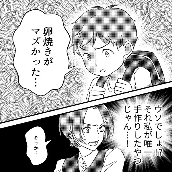 息子「卵焼きがマズかった…」好物ばかり詰め込んだ【お弁当】にまさかのクレーム！？⇒その後も“止まらない愚痴”に母は怒りが…！？