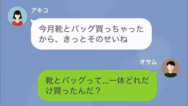 【引き落とし額100万円】夫「無駄遣いは困るよ…」原因は“妻の豪遊”！？→注意されると…トンデモ持論連発で夫タジタジ…