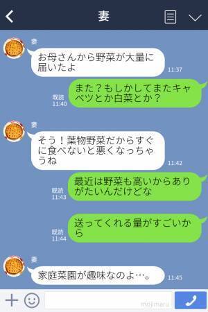 【お義母さん…勘弁してください！】実家からキャベツ6玉も届いた！？→義母に直談判すると、“思わぬ返答”にまいった…！