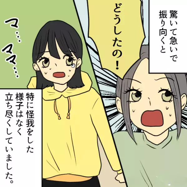 娘「ママ、助けて！！」公園で遊ばせていると、突然“叫び声”が！⇒急いで駆けつけた母親が”確認した意外”なものとは…！？