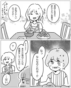 義母「毎日こんな食事をしているの？」嫁「はい」→次の瞬間、義母の【予想外の激怒っぷり】に嫁驚愕！！
