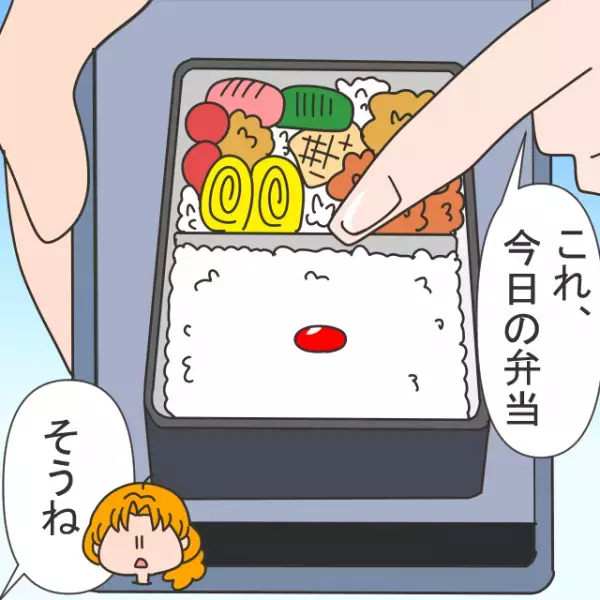 夫「ちょっとをこれ見て」スマホに写る”写真”は『私が作ったお弁当』⇒そこで夫が”指摘したコト”に衝撃…！