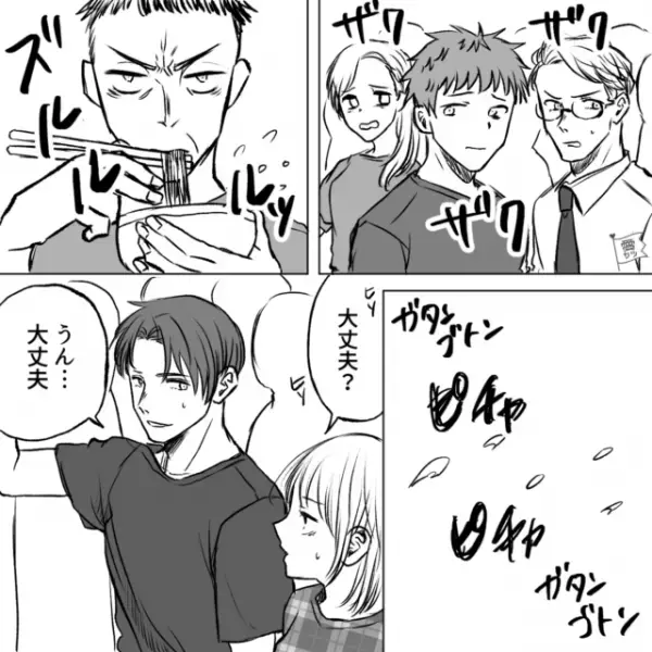 混雑する電車内で…『ズルルッ』そばを食べだした乗客！？困惑していたとき…→乗客の【さらなる迷惑行動】に唖然…